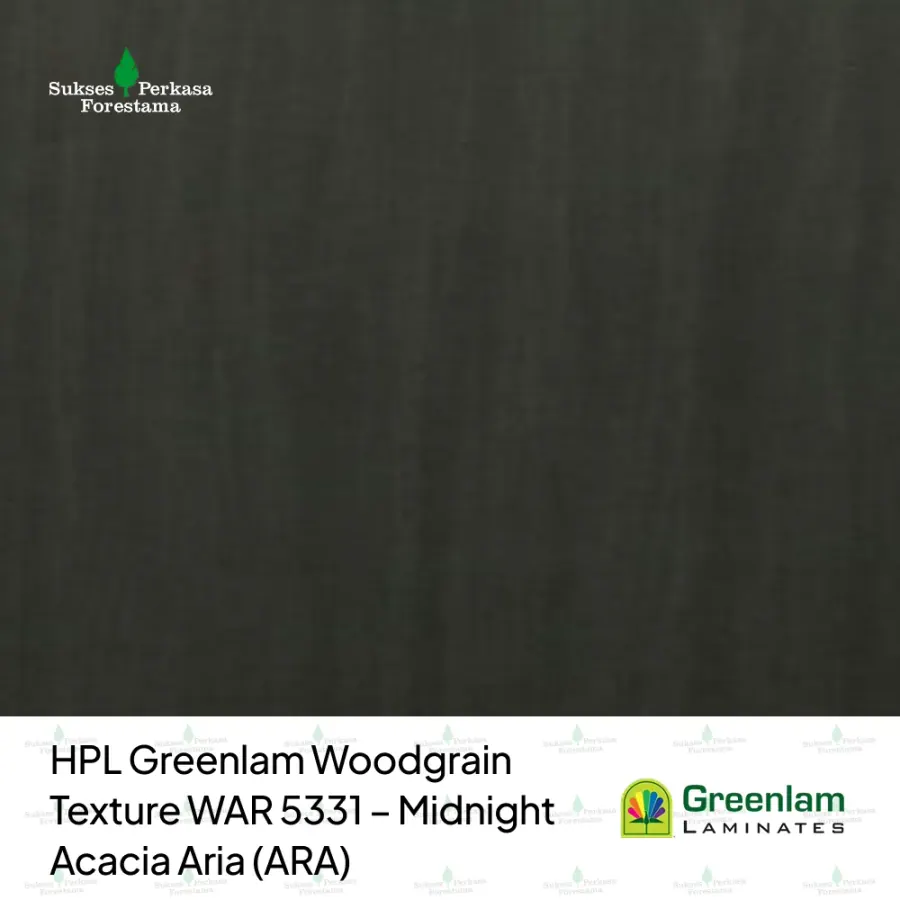 HPL Greenlam Woodgrain Texture WAR 5331 – Midnight Acacia Aria (ARA)
