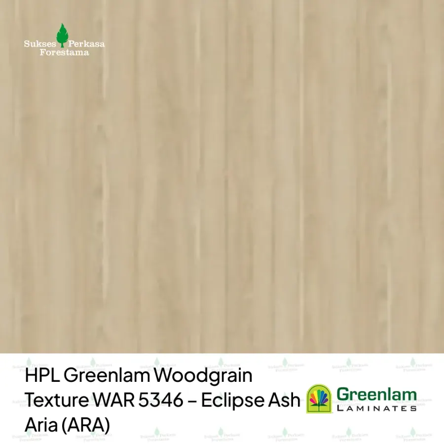 HPL Greenlam Woodgrain Texture WAR 5346 – Eclipse Ash Aria (ARA)
