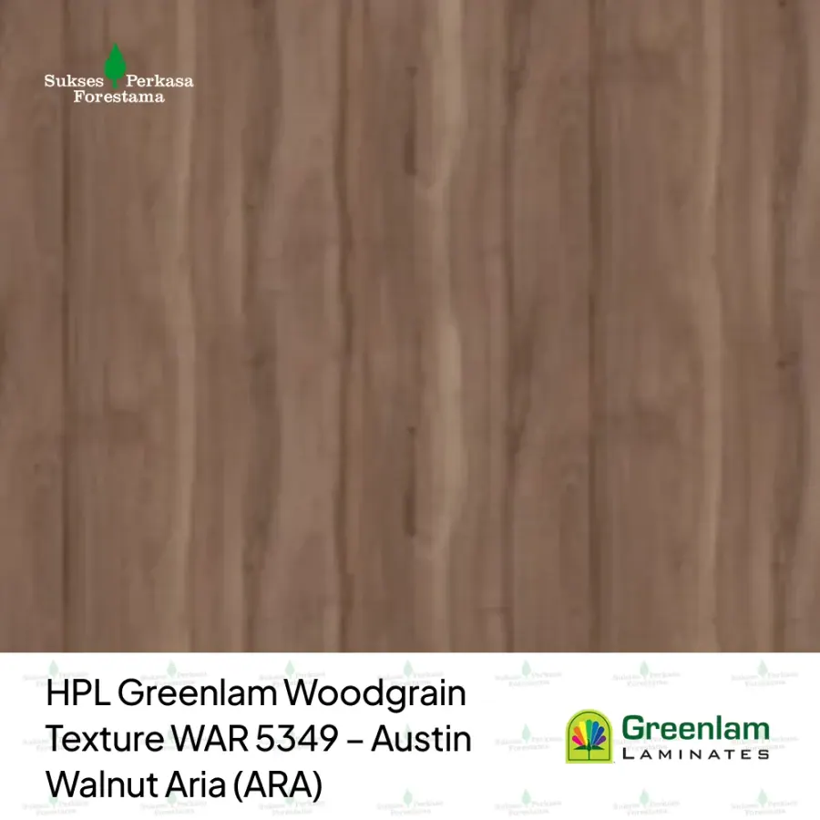 HPL Greenlam Woodgrain Texture WAR 5349 – Austin Walnut Aria (ARA)