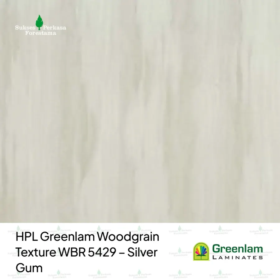HPL Greenlam Woodgrain Texture WBR 5429 – Silver Gum