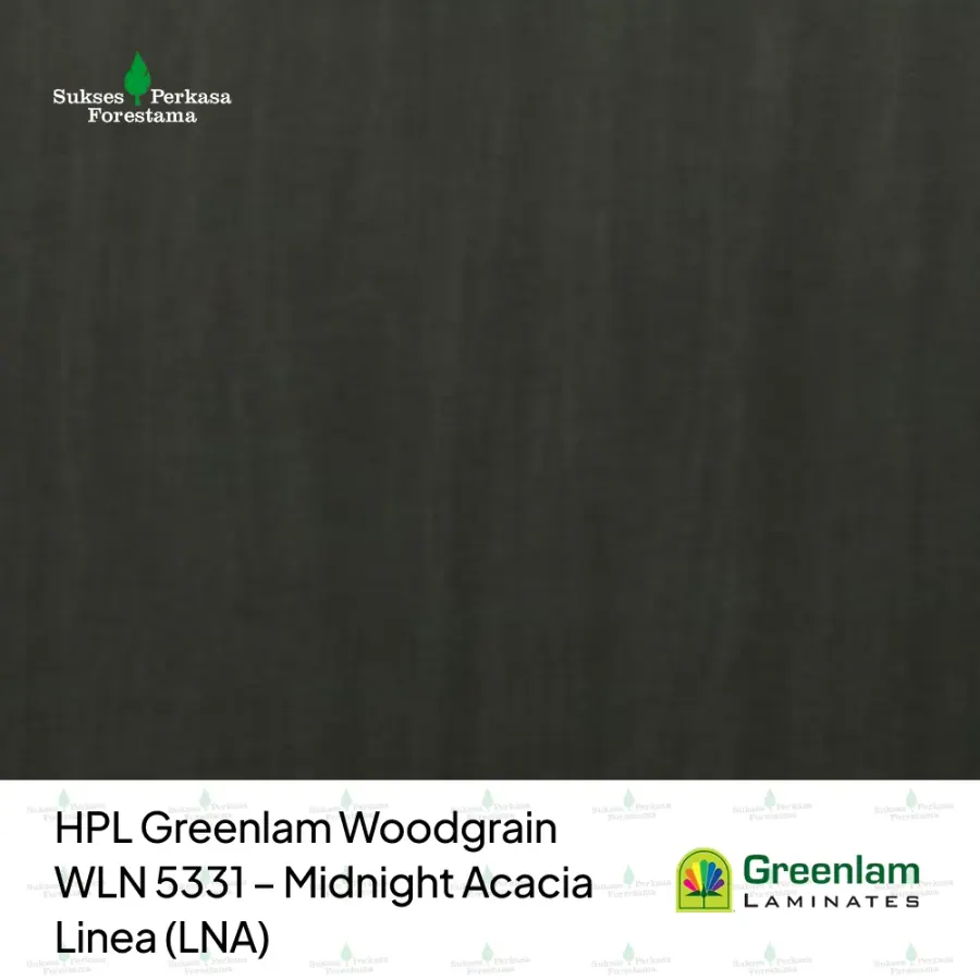 HPL Greenlam Woodgrain WLN 5331 – Midnight Acacia Linea (LNA)