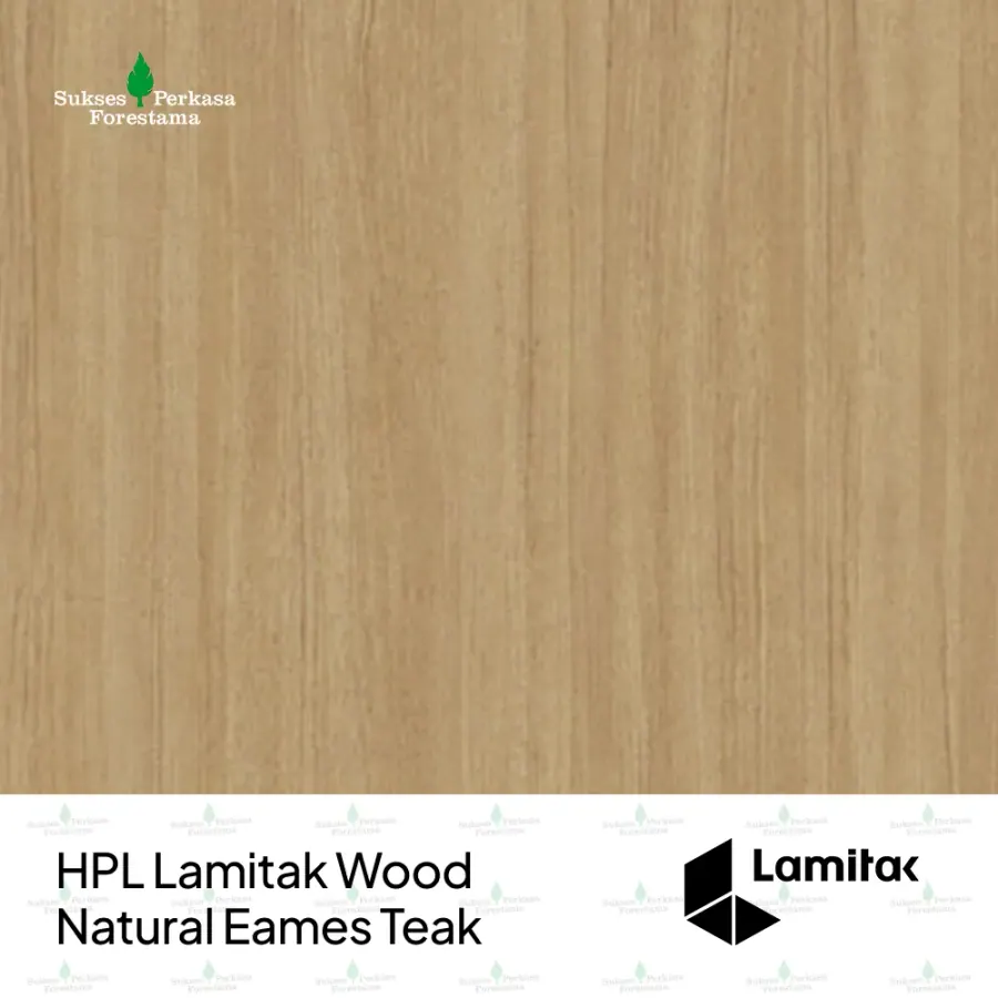 HPL Lamitak Wood Natural Eames Teak