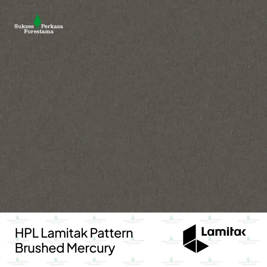 HPL Lamitak Pattern Brushed Mercury