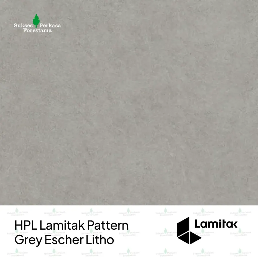 HPL Lamitak Pattern Grey Escher Litho