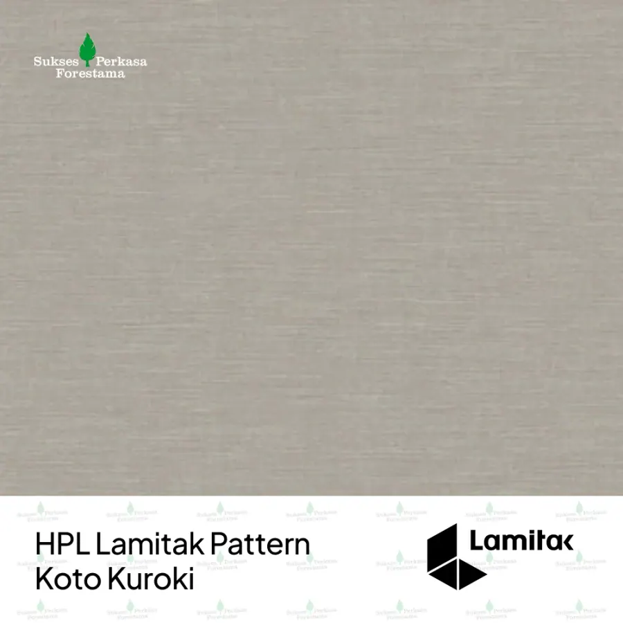 HPL Lamitak Pattern Koto Kuroki