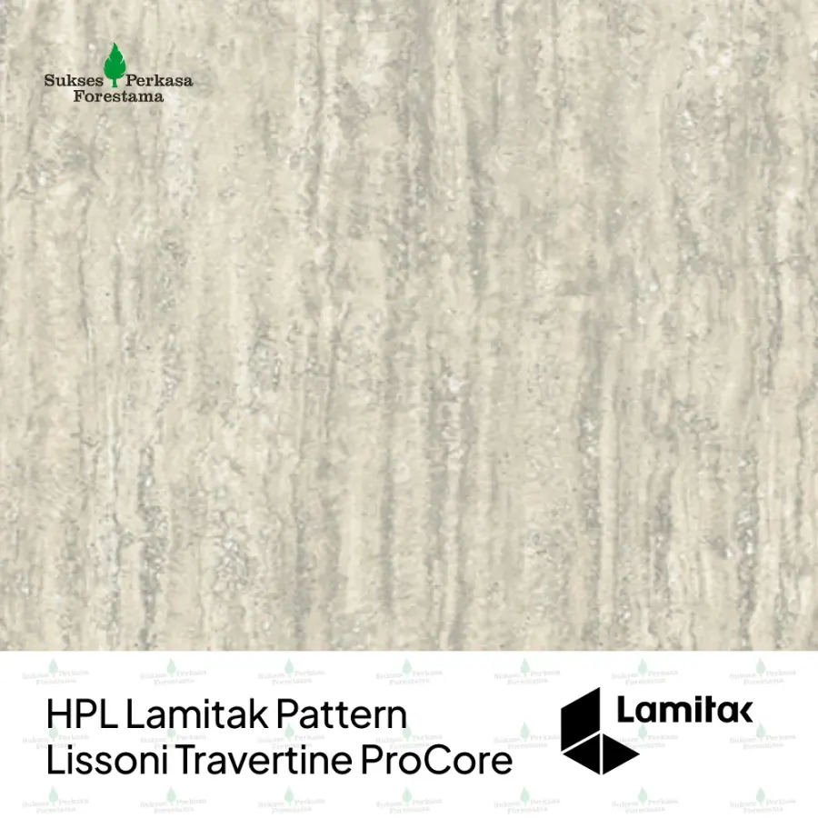 HPL Lamitak Pattern Lissoni Travertine ProCore