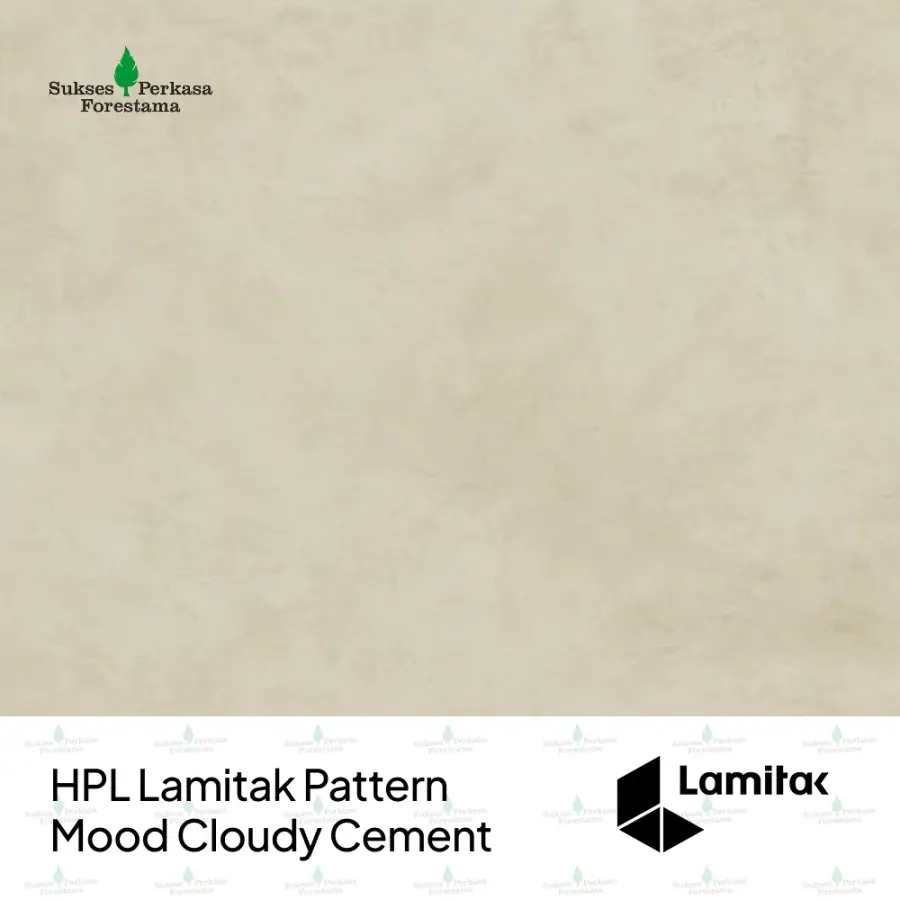 HPL Lamitak Pattern Mood Cloudy Cement