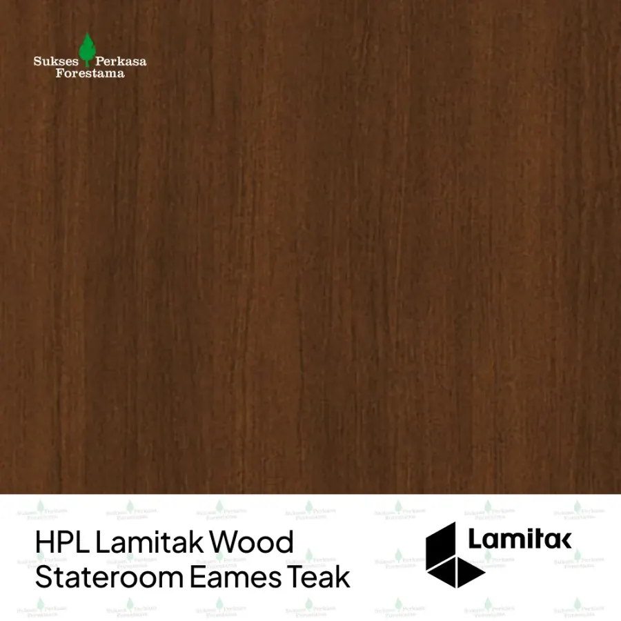 HPL Lamitak Wood Stateroom Eames Teak