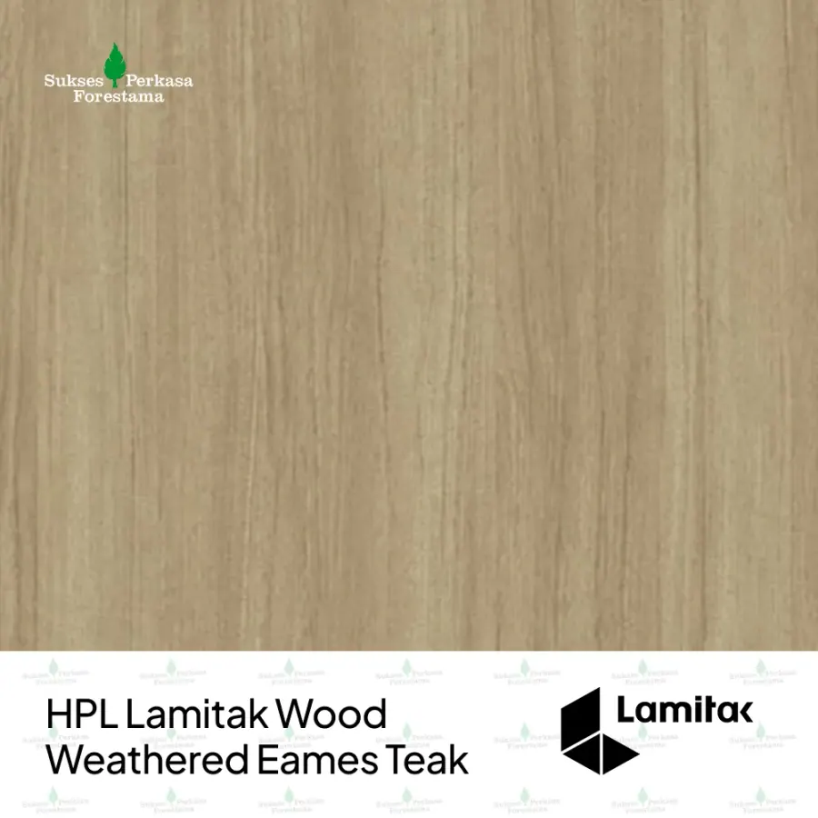 HPL Lamitak Wood Weathered Eames Teak