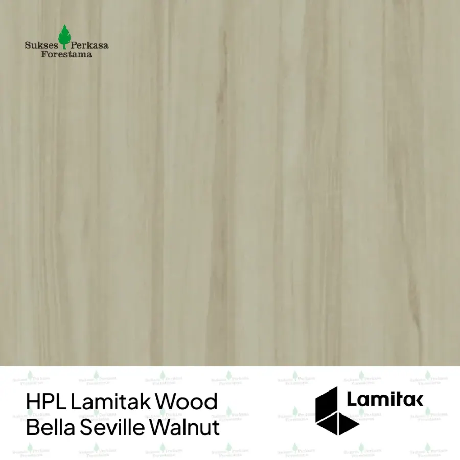 HPL Lamitak Wood Bella Seville Walnut