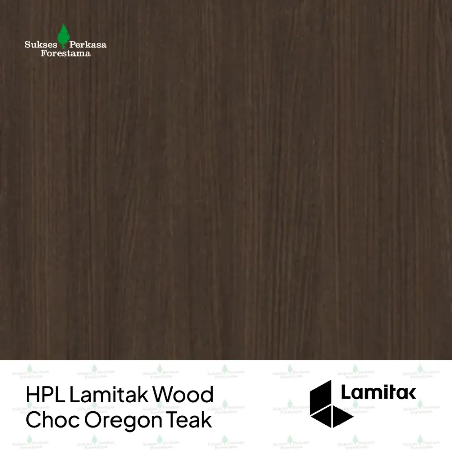HPL Lamitak Wood Choc Oregon Teak
