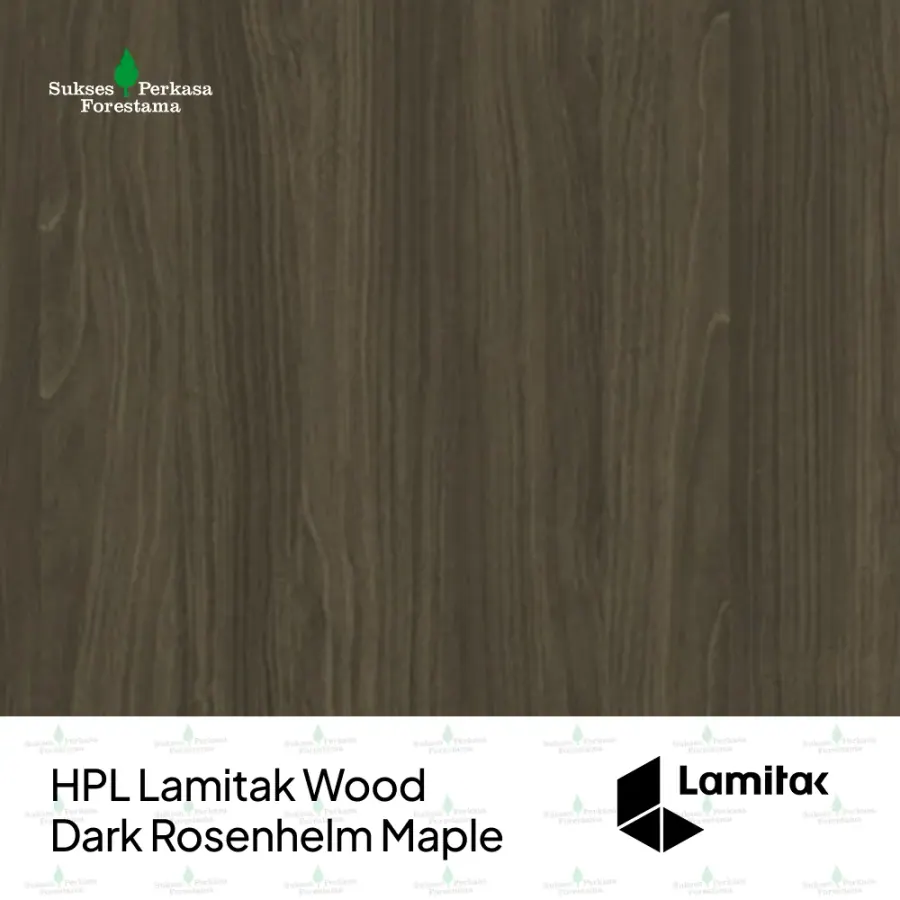 HPL Lamitak Wood Dark Rosenhelm Maple