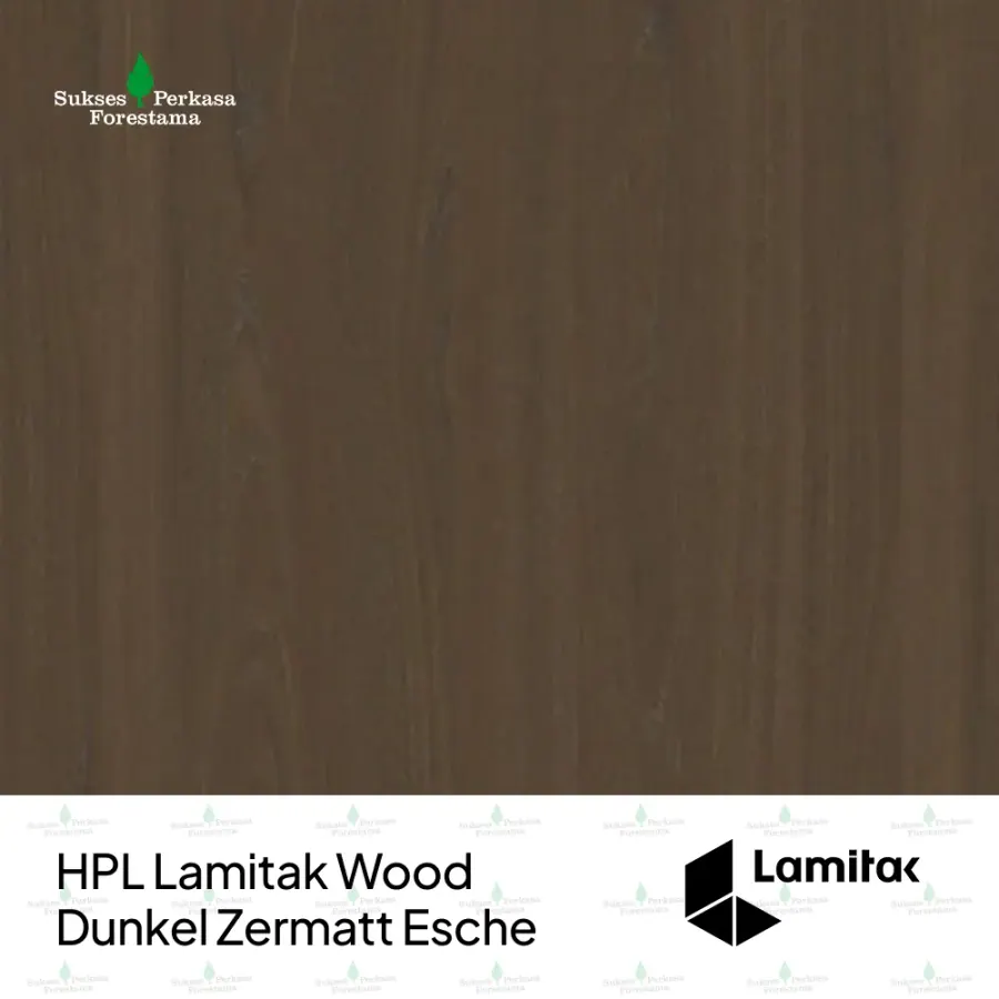 HPL Lamitak Wood Dunkel Zermatt Esche