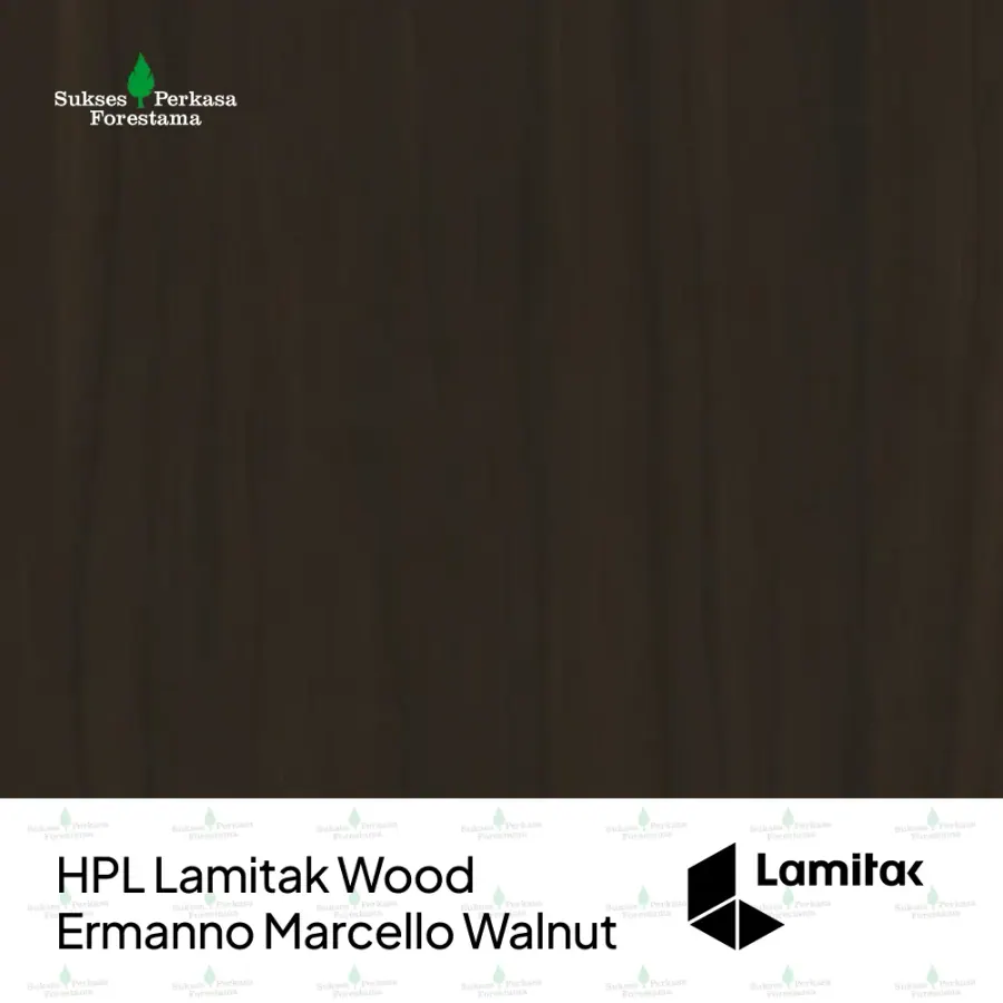 HPL Lamitak Wood Ermanno Marcello Walnut