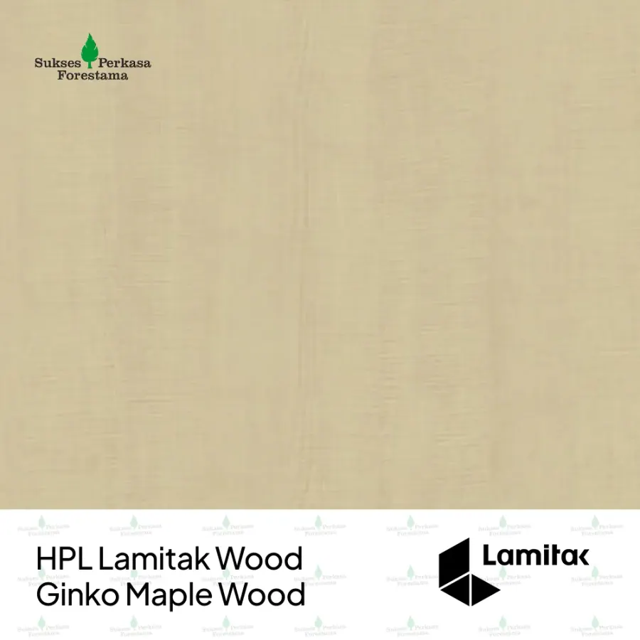 HPL Lamitak Wood Ginko Maple Wood