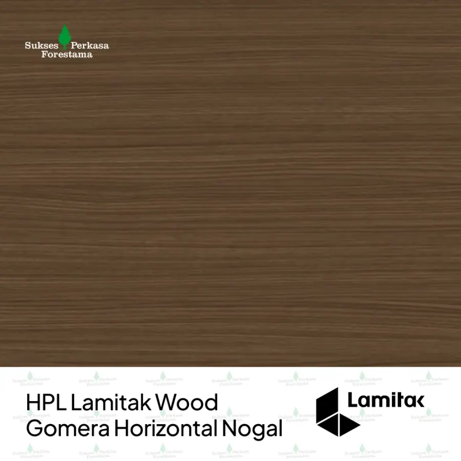 HPL Lamitak Wood Gomera Horizontal Nogal