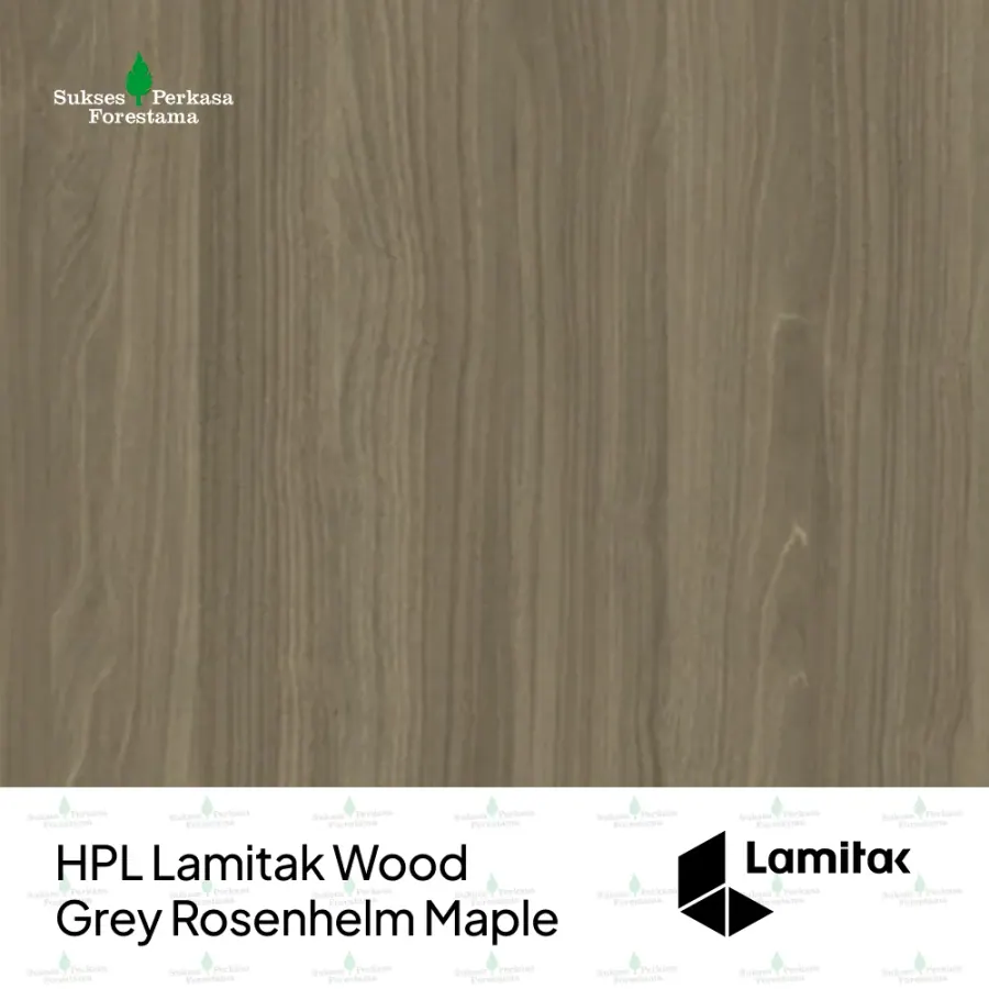 HPL Lamitak Wood Grey Rosenhelm Maple