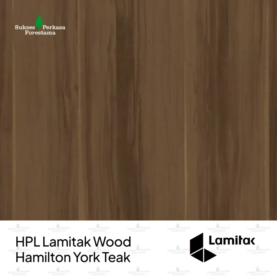HPL Lamitak Wood Hamilton York Teak