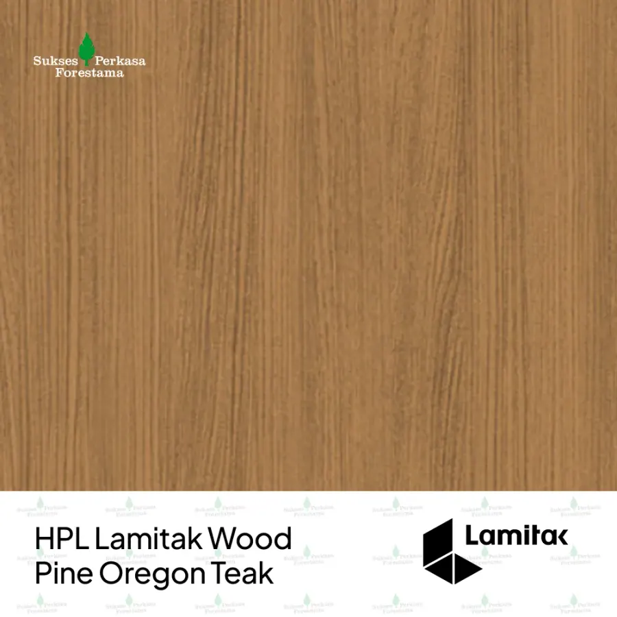 HPL Lamitak Wood Pine Oregon Teak