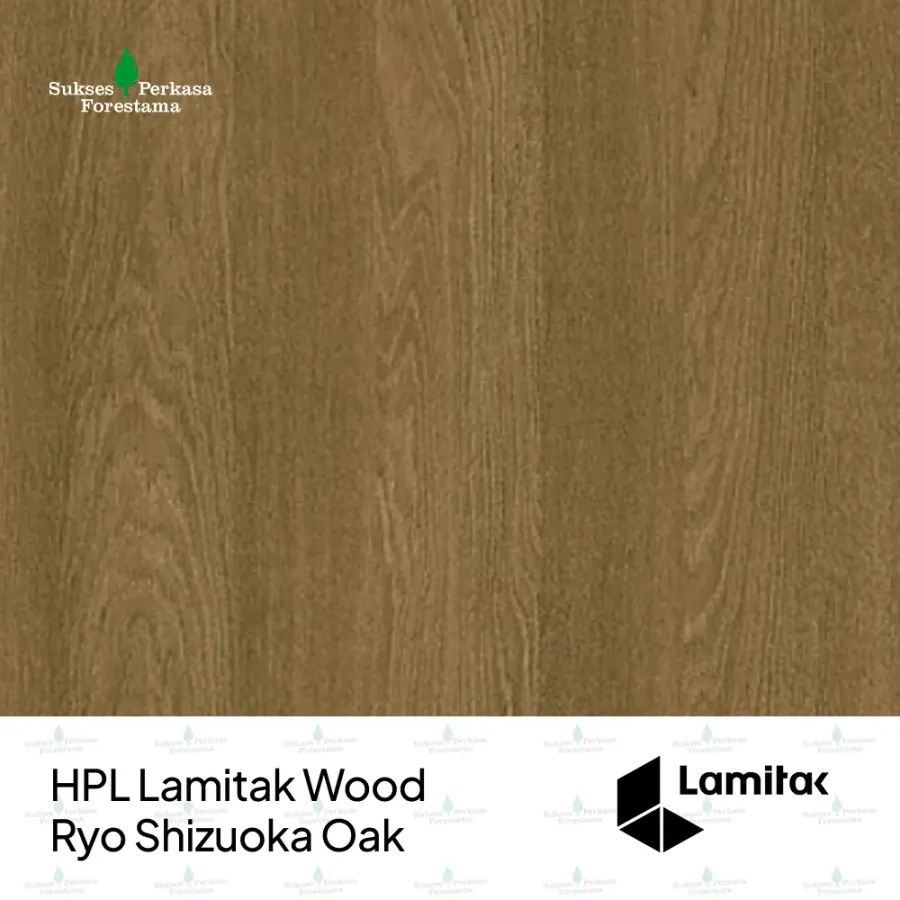 HPL Lamitak Wood Ryo Shizuoka Oak