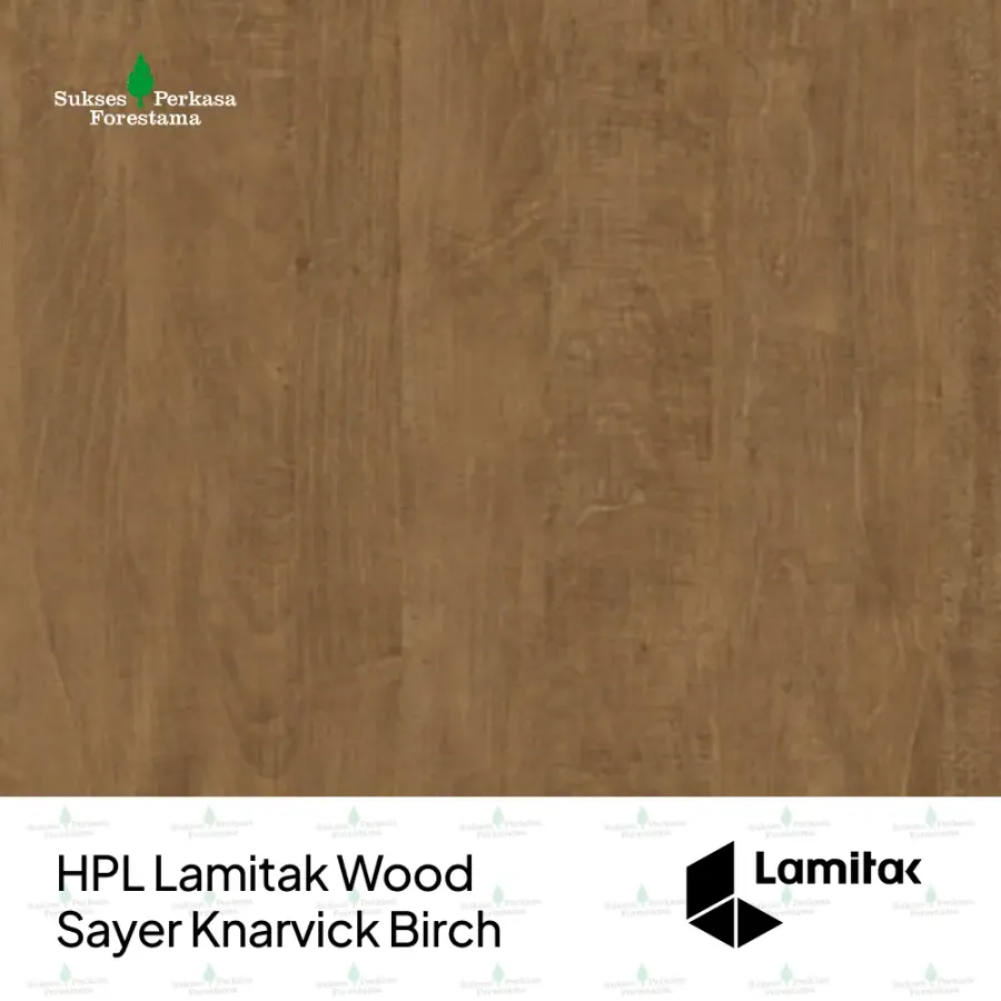 HPL Lamitak Wood Sayer Knarvick Birch