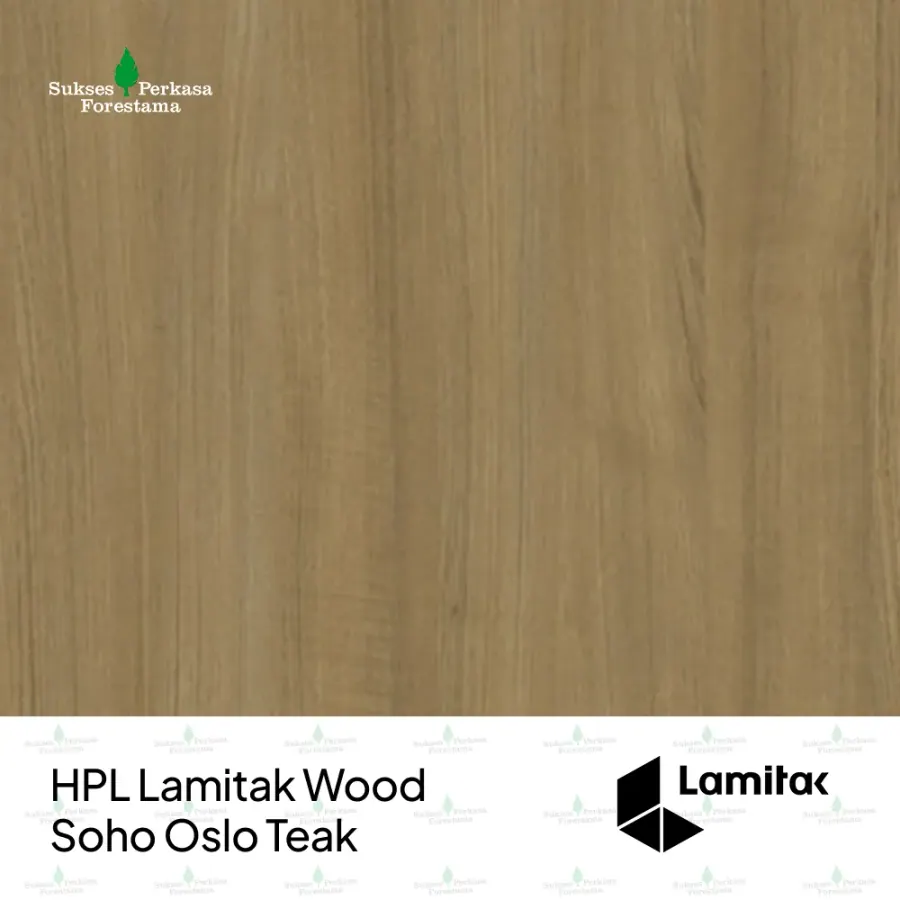 HPL Lamitak Wood Soho Oslo Teak