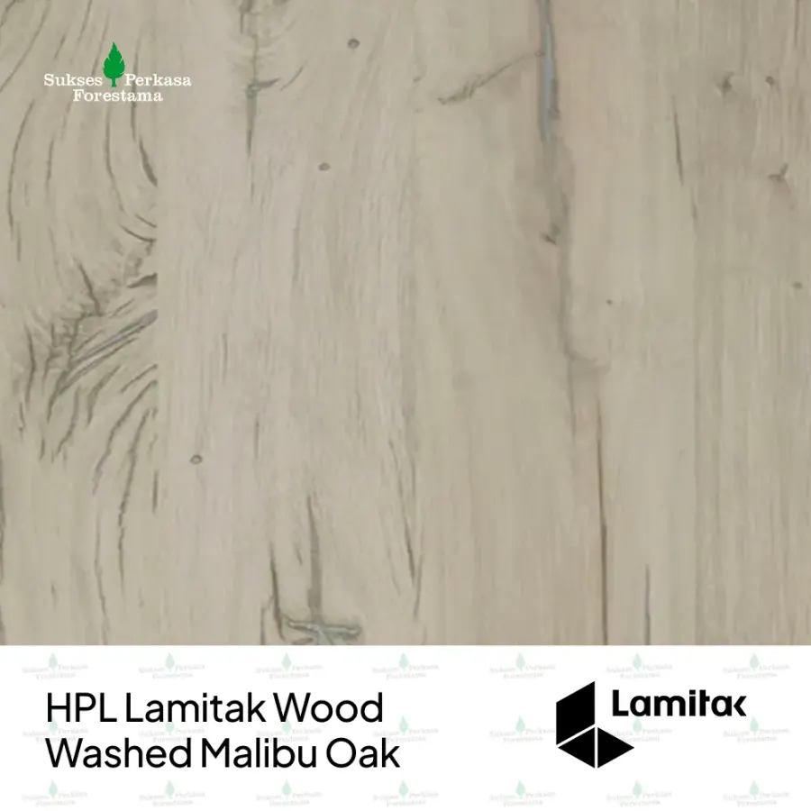 HPL Lamitak Wood Washed Malibu Oak