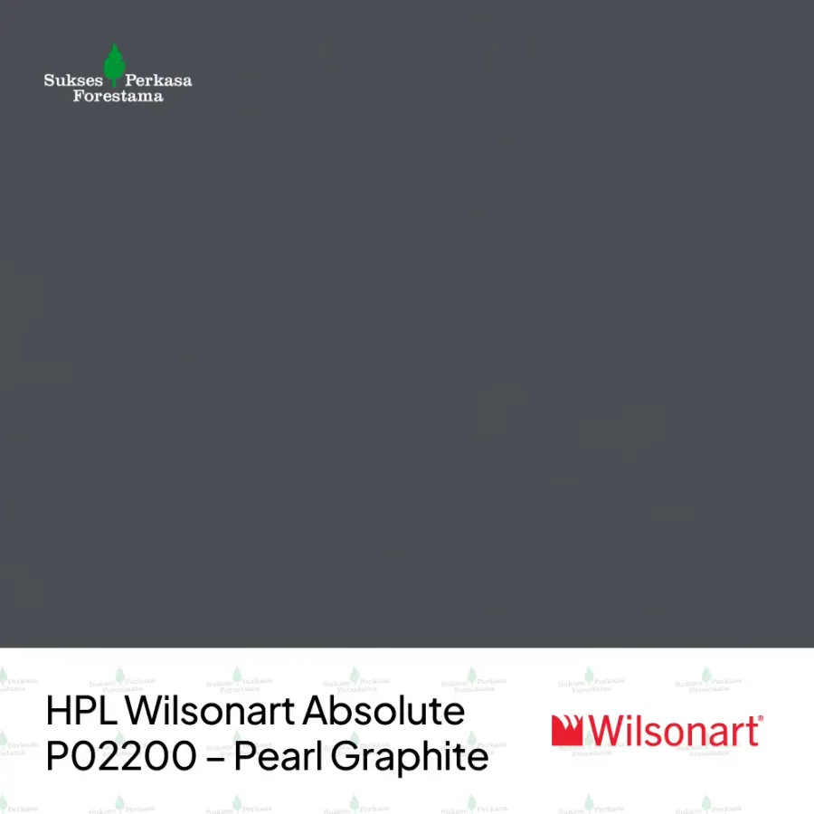 HPL Wilsonart Absolute P02200 – Pearl Graphite