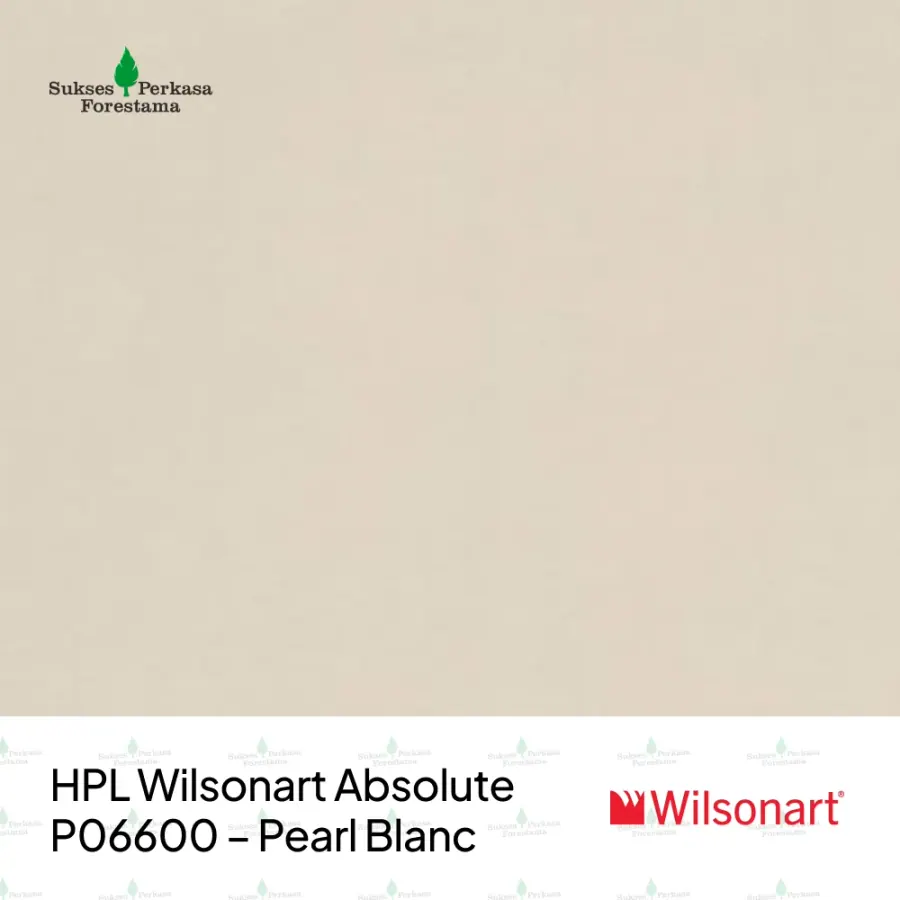 HPL Wilsonart Absolute P06600 – Pearl Blanc