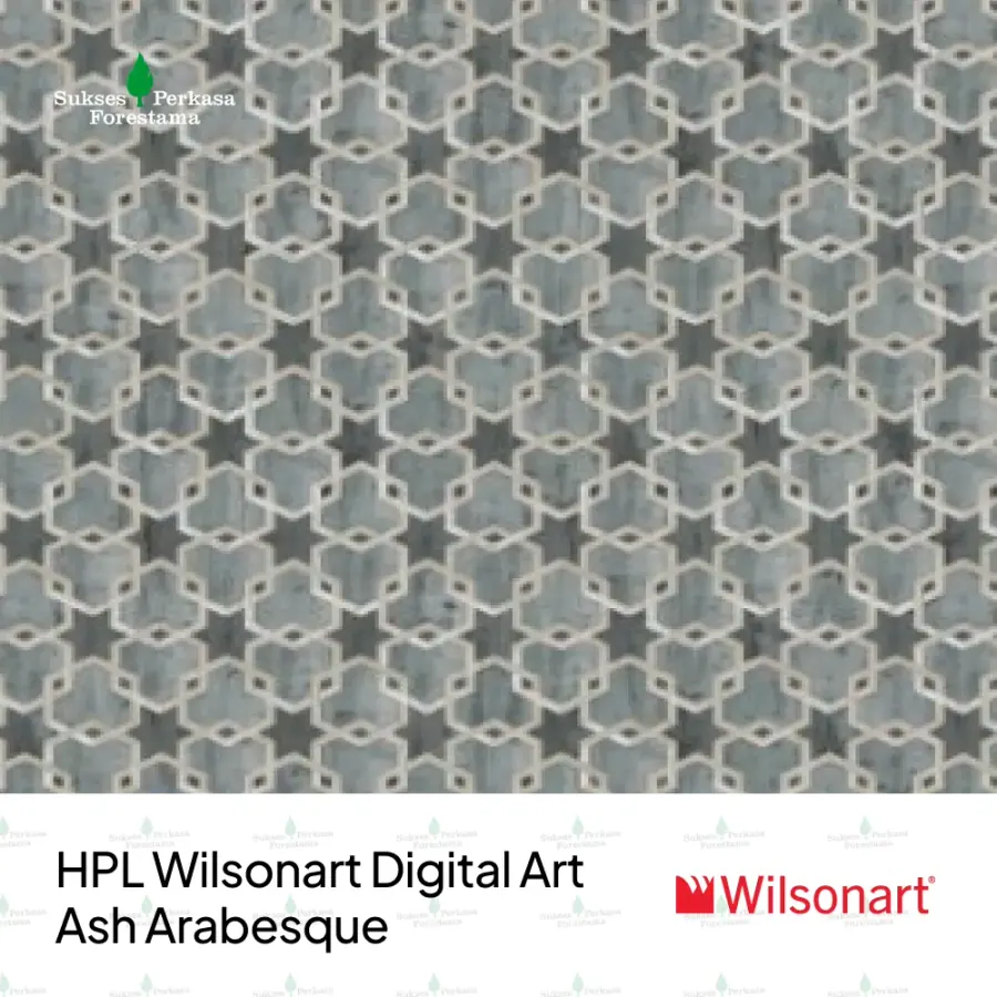 HPL Wilsonart Digital Art – Ash Arabesque
