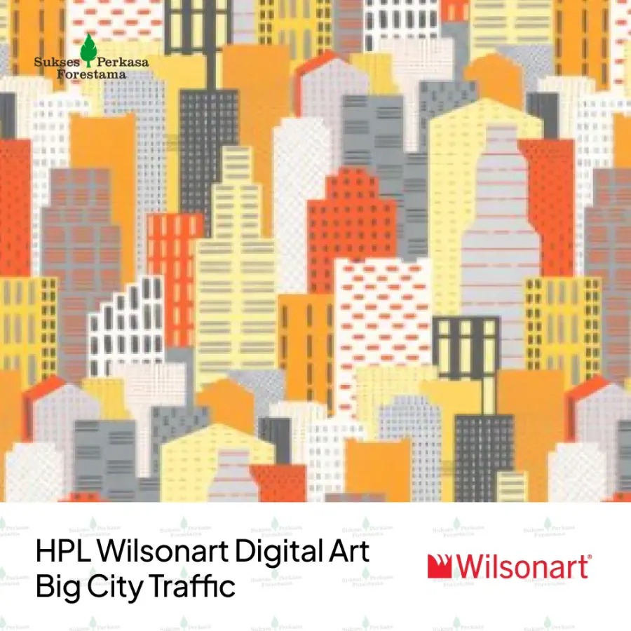 HPL Wilsonart Digital Art – Big City Traffic