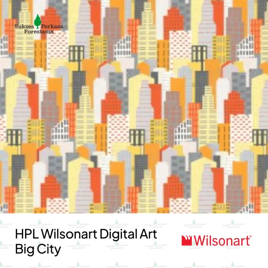 HPL Wilsonart Digital Art – Big City