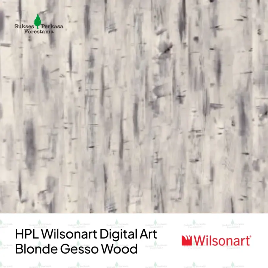 HPL Wilsonart Digital Art – Blonde Gesso Wood