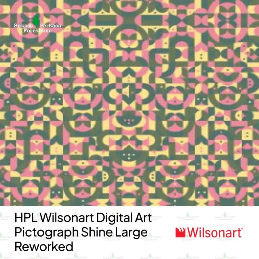 HPL Wilsonart Digital Art – Pictograph Shine Large Reworked