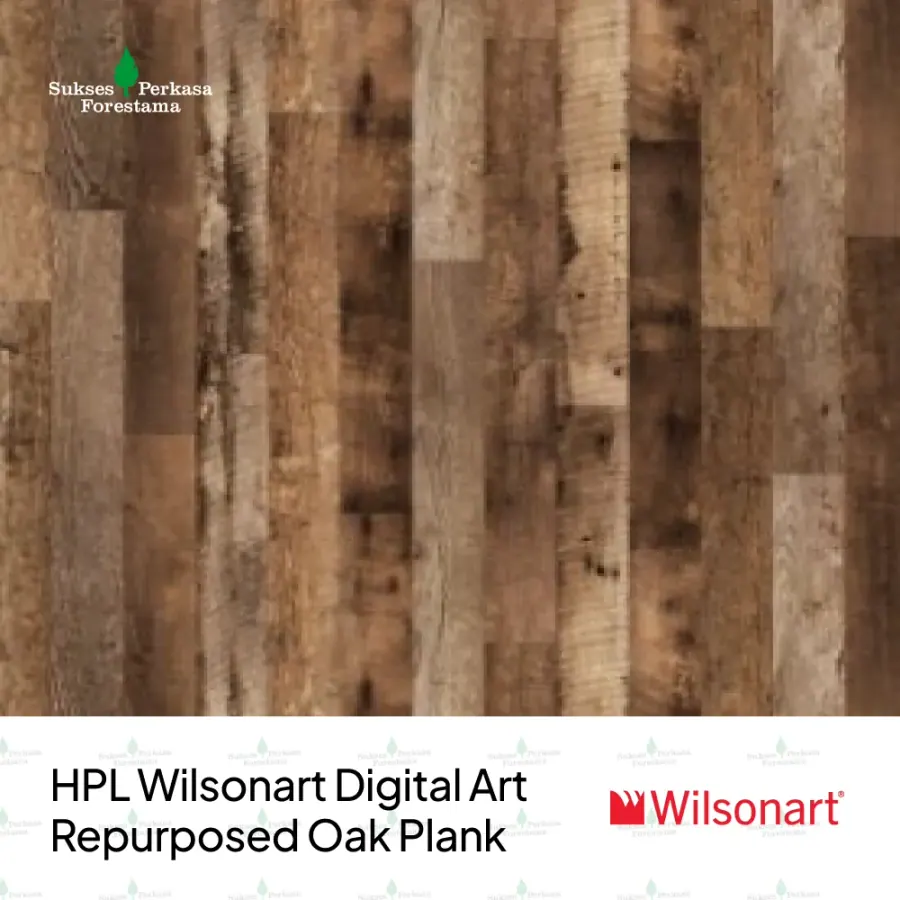 HPL Wilsonart Digital Art – Repurposed Oak Plank