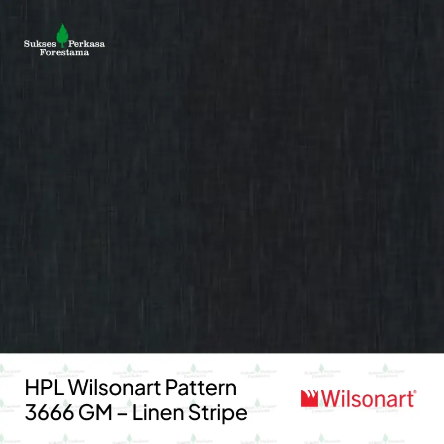 HPL Wilsonart Pattern 3666 GM – Linen Stripe