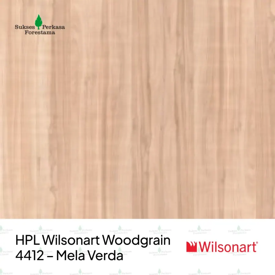 HPL Wilsonart Woodgrain 4412 – Mela Verda