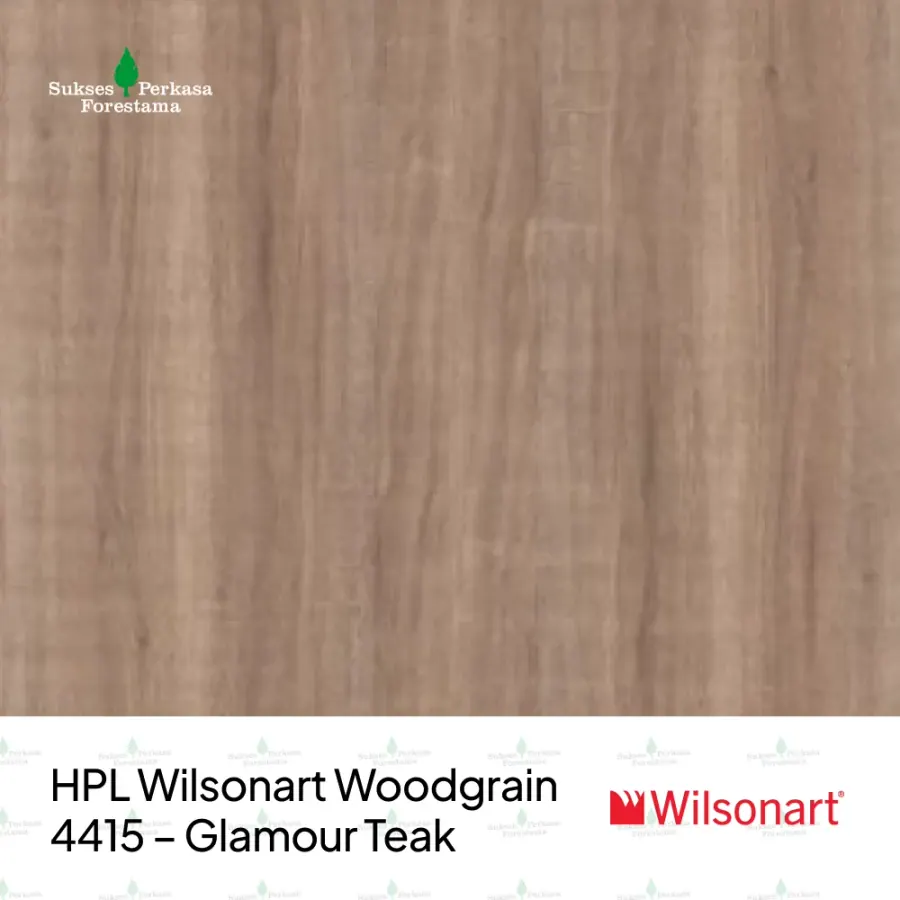 HPL Wilsonart Woodgrain 4415 – Glamour Teak