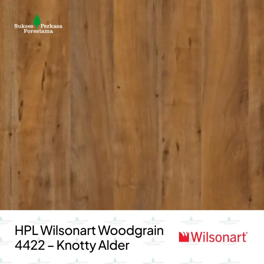 HPL Wilsonart Woodgrain 4422 – Knotty Alder