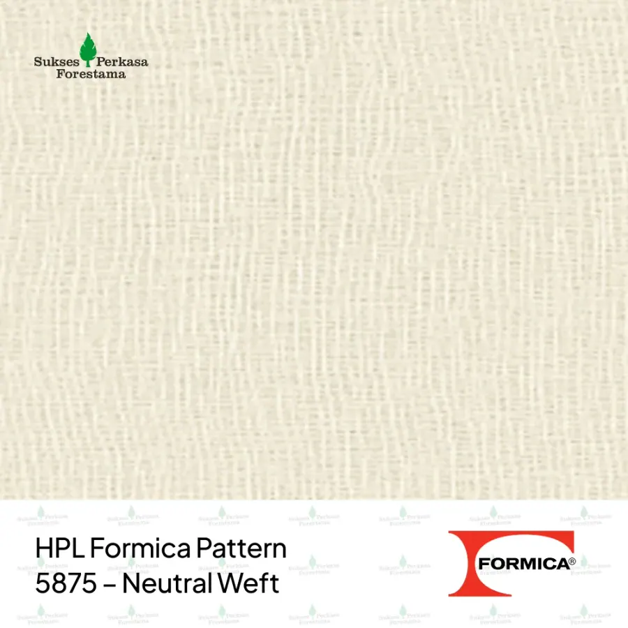 HPL Formica Pattern 5875 – Neutral Weft