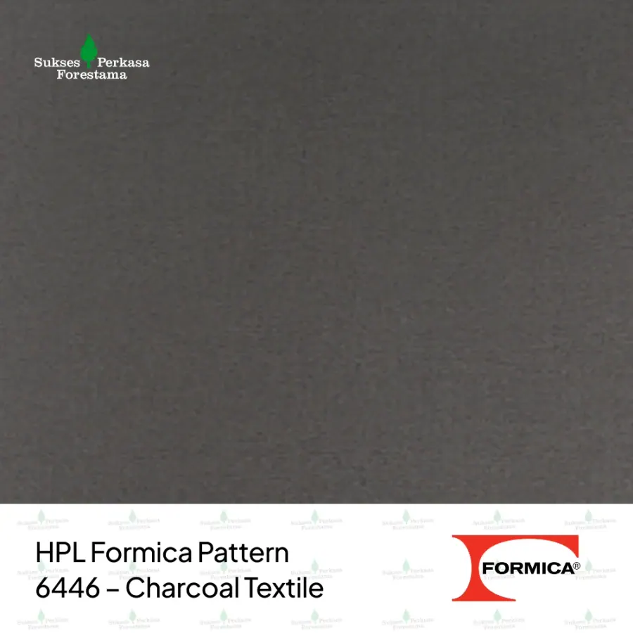 HPL Formica Pattern 6446 – Charcoal Textile
