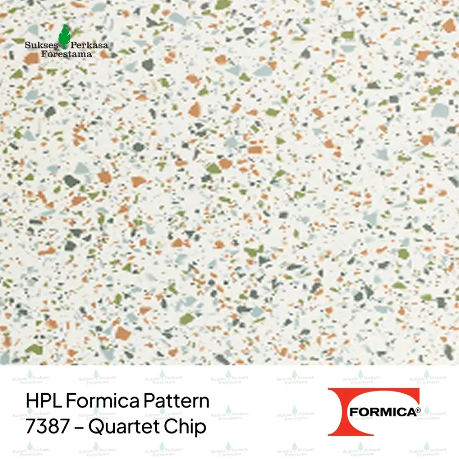 HPL Formica Pattern 7387 – Quartet Chip