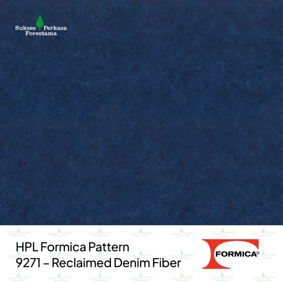 HPL Formica Pattern 9271 – Reclaimed Denim Fiber