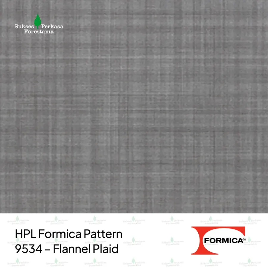 HPL Formica Pattern 9534 – Flannel Plaid