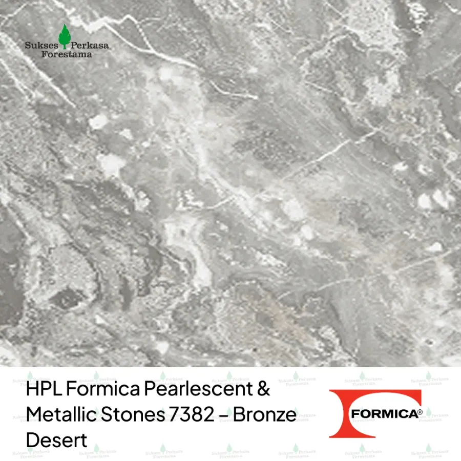 HPL Formica Pearlescent & Metallic Stones 7382 – Bronze Desert