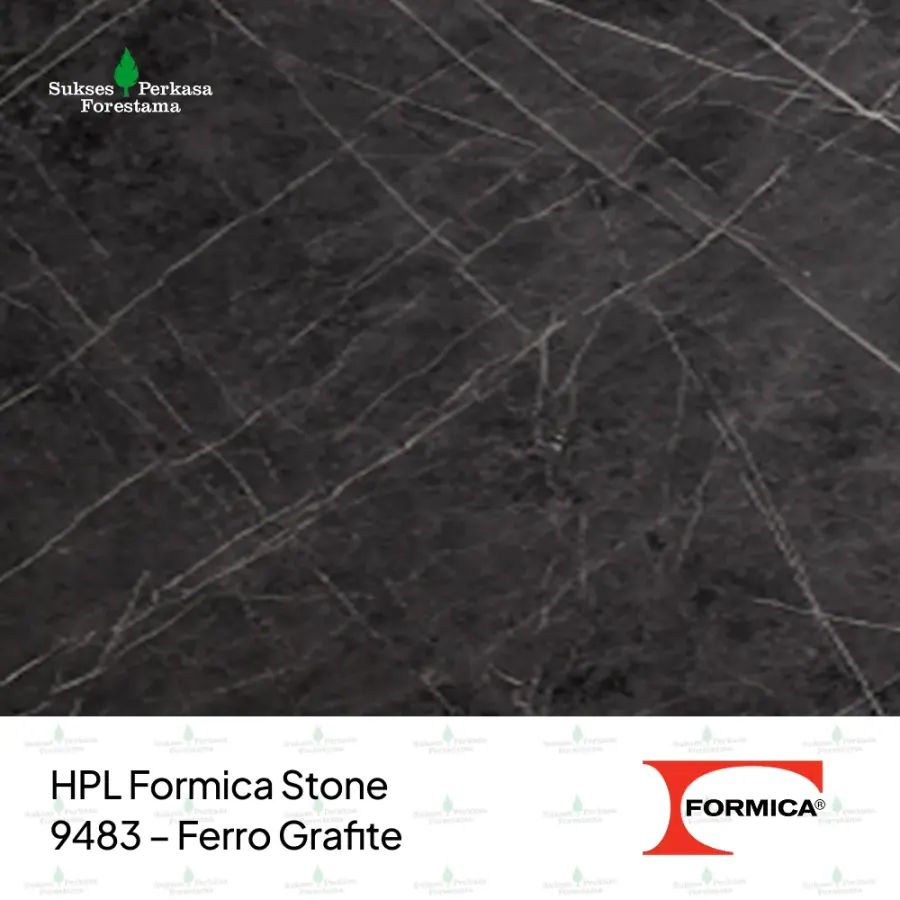 HPL Formica Stone 9483 – Ferro Grafite
