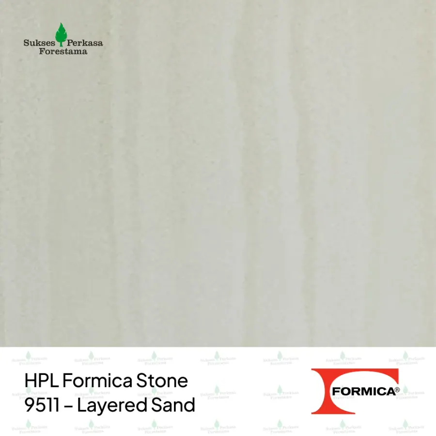 HPL Formica Stone 9511 – Layered Sand