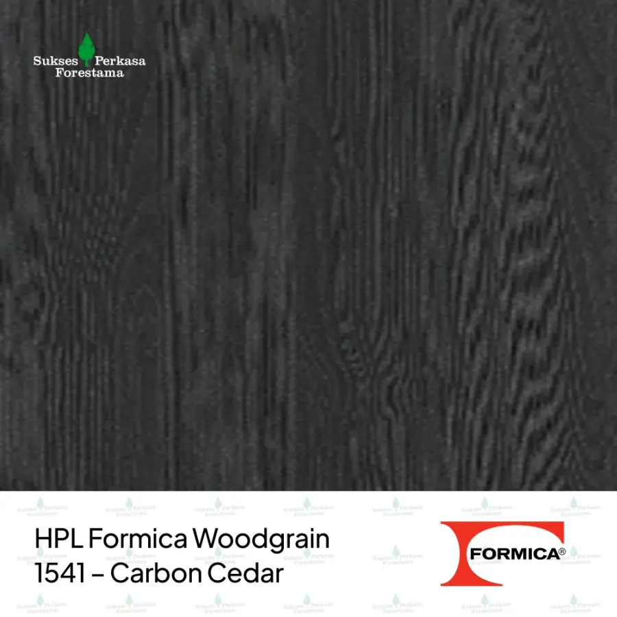 HPL Formica Woodgrain 1541 – Carbon Cedar