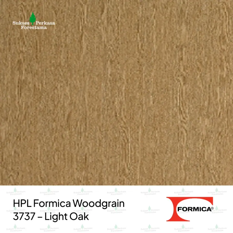 HPL Formica Woodgrain 3737 – Light Oak