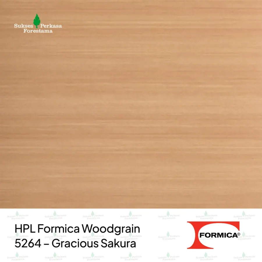 HPL Formica Woodgrain 5264 – Gracious Sakura
